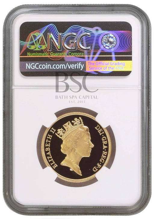 Elizabeth II, 2010 Gold Proof Double Sovereign/Two Pounds NGC PF70 Ultra Cameo