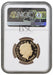 Elizabeth II, 2009 Gold Proof "Entry into EEC" Piedfort Fifty Pence NGC PF69 Ultra Cameo