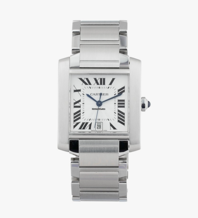 Cartier Tank Française 2302 - Box and Papers