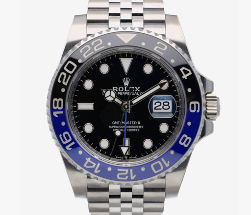 Rolex GMT-Master II Batgirl 126710BLNR Stainless Steel - 2021 Box and Papers