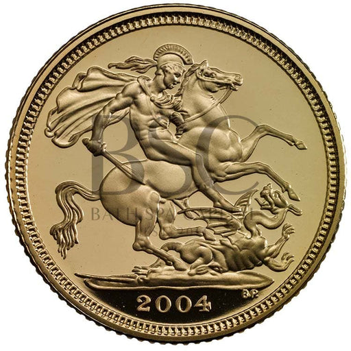 Elizabeth II, 2004 Gold Proof Sovereign