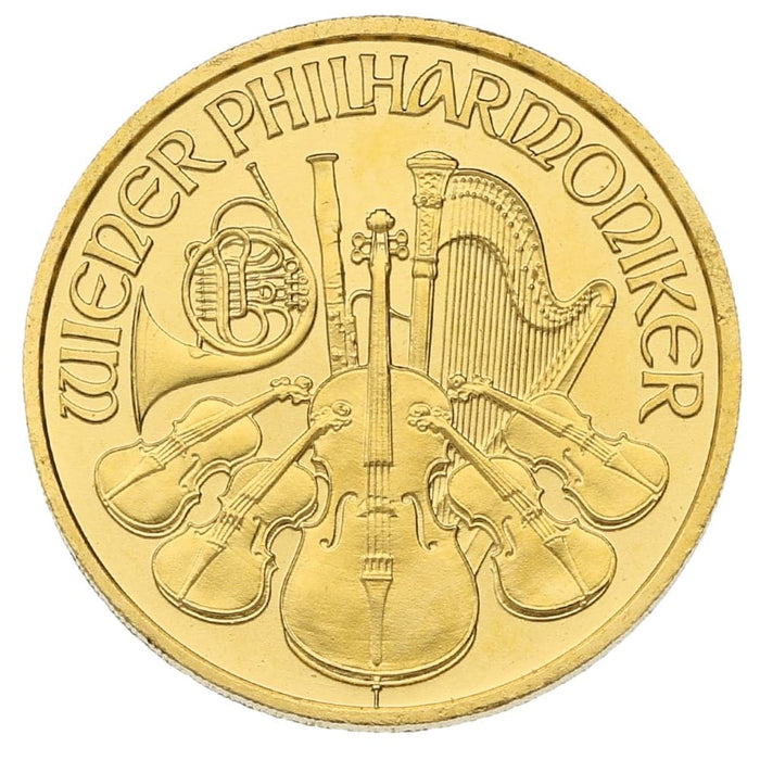 2009 1/10oz Austrian Philharmonic Gold Coin - MS70 - BSC Collectibles
