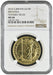 Elizabeth II, 2015 1oz Gold Britannia- Textured Fields - One Hundred Pounds NGC MS68