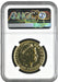 Elizabeth II, 2015 1oz Gold Britannia- Textured Fields - One Hundred Pounds NGC MS68