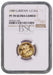 Elizabeth II, 1980 Gold Proof Half Sovereign NGC PF70 Ultra Cameo