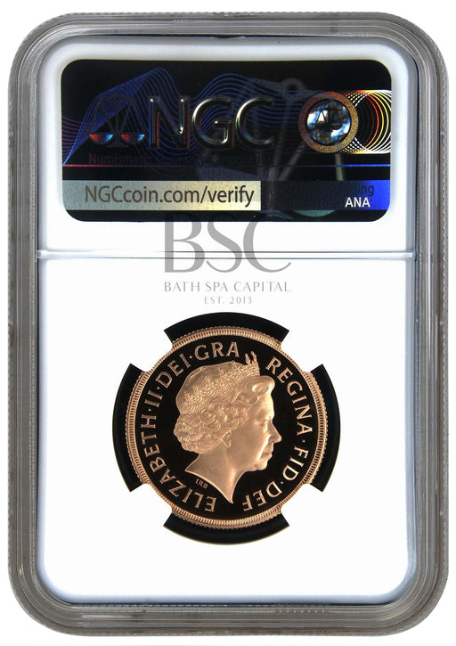 Elizabeth II, 2006 Gold Proof Double Sovereign/Two Pounds NGC PF70 Ultra Cameo