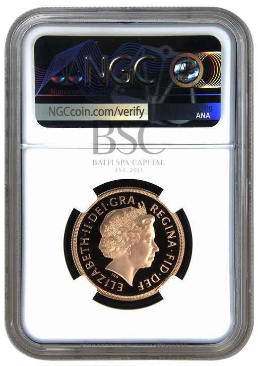 Elizabeth II, 2007 Gold Proof Double Sovereign/Two Pounds NGC PF69 Ultra Cameo