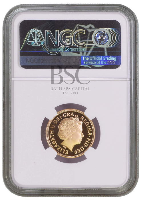 Elizabeth II, 2006 Gold Proof Sovereign NGC PF70 Ultra Cameo