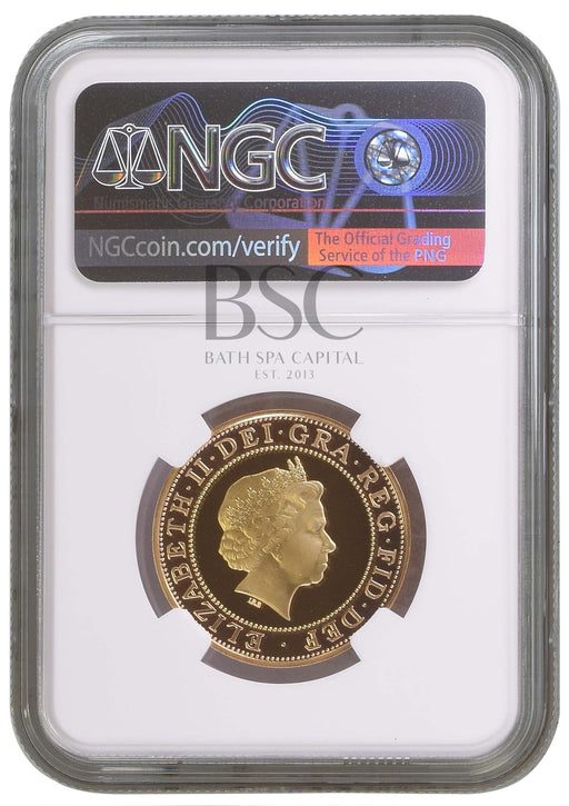 Elizabeth II, 2006 Gold Proof "Brunel" Two Pounds NGC PF69 Ultra Cameo