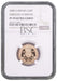 Elizabeth II, 2008 Gold Proof Twenty Pence NGC PF70 Ultra Cameo