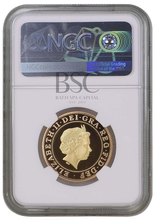 Elizabeth II, 2006 Gold Proof "Brunel" Two Pounds NGC PF68 Ultra Cameo