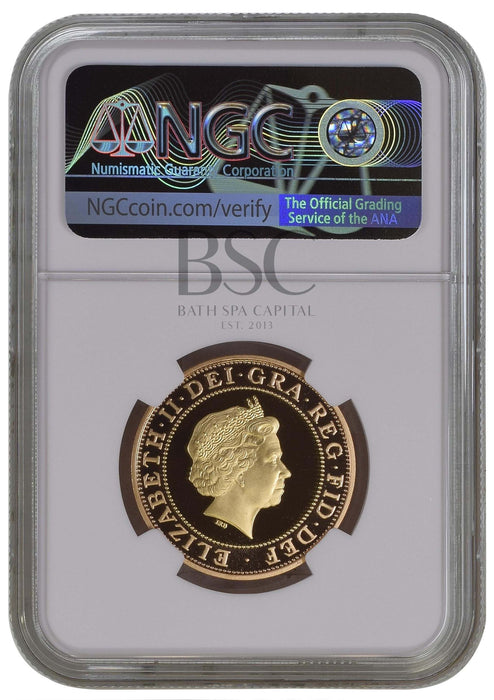 Elizabeth II, 2006 Gold Proof "Brunel" Two Pounds NGC PF70 Ultra Cameo