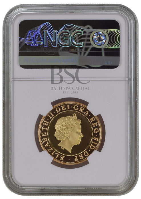Elizabeth II, 2007 Gold Proof "Act of Union" Two Pounds NGC PF68 Ultra Cameo