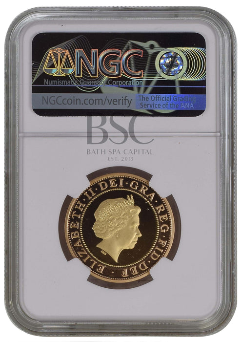 Elizabeth II, 2008 Gold Proof "Olympic Centenary" Two Pounds NGC PF69 Ultra Cameo