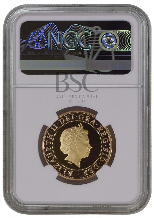 Elizabeth II, 2008 Gold Proof "Olympic Centenary" Two Pounds NGC PF69 Ultra Cameo