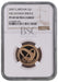 Elizabeth II, 2007 Gold Proof "Millennium Bridge" One Pound NGC PF69 Ultra Cameo