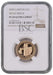 Elizabeth II, 2008 Gold Proof "Menai Straits Bridge" One Pound NGC PF70 Ultra Cameo