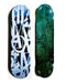 Original Limited Edition Skateboard Skate Deck (Blue), 2018 by RETNA - BSC Collectibles