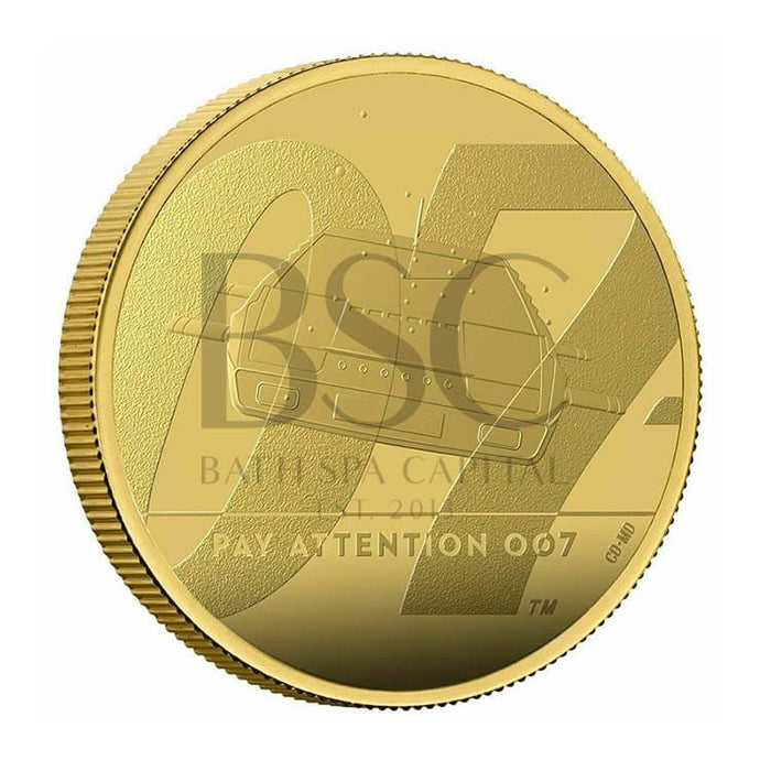 2020 GB 1oz James Bond - Pay Attention 007 - Proof Gold Coin - No.2 of 3 in the Coin Series