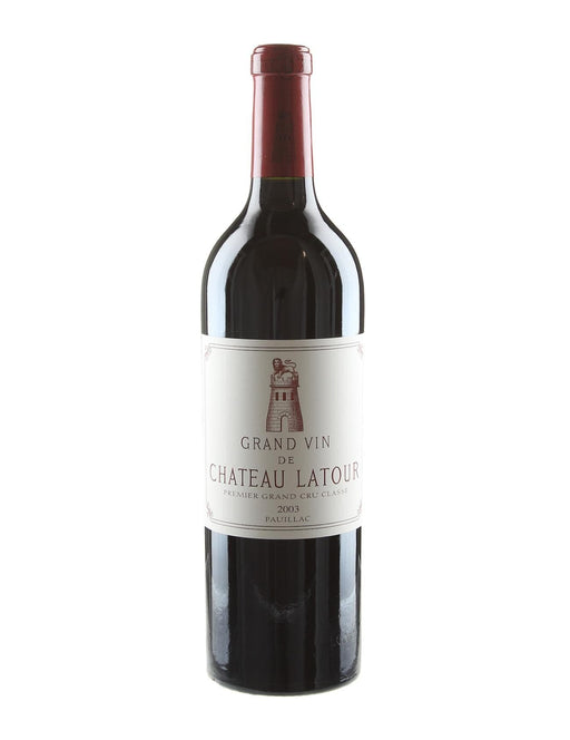 2003 Latour, Pauillac - Case of 12 (Bottle 12 x 75cl) - BSC Collectibles